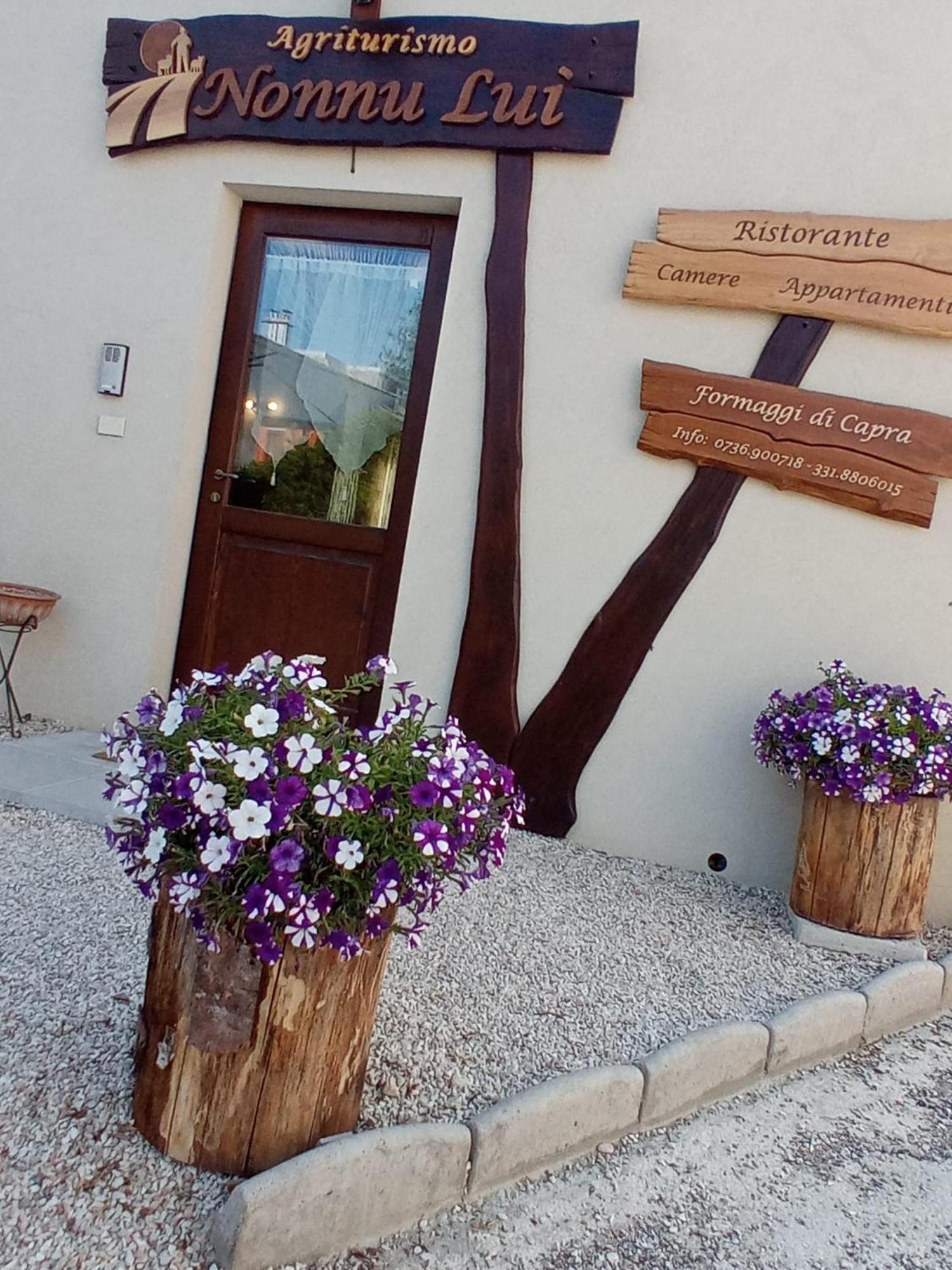 Agriturismo Nonnu Lui' Amandola Eksteriør bilde